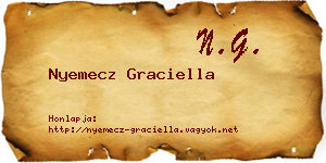 Nyemecz Graciella névjegykártya